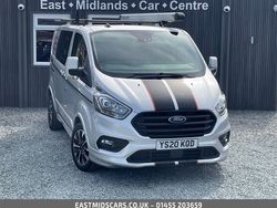 Silver Used 2020 Ford Transit Custom Sport Van | £28,194