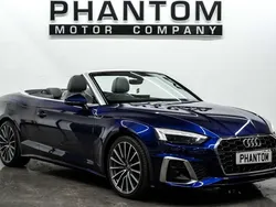 Blue Used 2020 Audi A5 Cabriolet S-Line Cabriolet | £25,490 (A bit pricey)