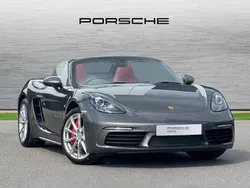 Agate grey metallic Used 2018 Porsche 718 Boxster Cabriolet | £45,900 (Expensive)