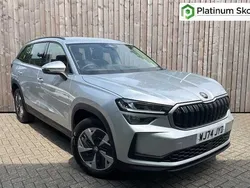 Brilliant silver metallic Used 2024 Skoda Kodiaq SE SUV | £33,450 (Fair price)