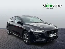 Black Used 2023 Ford Focus ST-Line Hatchback | £14,295 (Fair price)