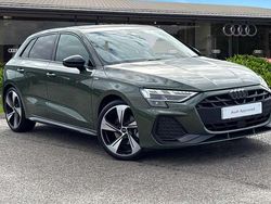 Green Used 2025 Audi A3 Black Edition Hatchback | £30,699 (Expensive)