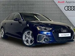 Blue Used 2024 Audi A4 S-Line Sedan | £27,795 (Good price)