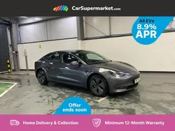 Grey Used 2021 Tesla Model 3 Long Range AWD Sedan | £18,376 (A bit pricey)