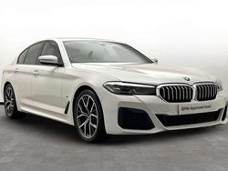 White Used 2022 BMW 520 M Sport Sedan | £28,500 (Fair price)