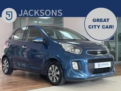 Blue Used 2016 Kia Picanto 2 Hatchback | £5,200 (Fair price)