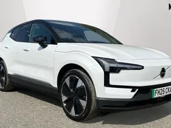 Metallic crystal white New 2025 Volvo EX30 Ultra SUV | £34,991 (Super price)