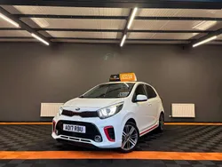 White Used 2017 Kia Picanto GT-Line Hatchback | £8,495 (Fair price)