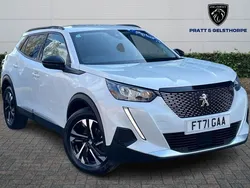 White Used 2022 Peugeot 2008 Allure Premium SUV | £12,695 (Fair price)