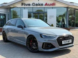 Grey Used 2021 Audi RS4 Black Edition Estate | £58,990 (Fair price)
