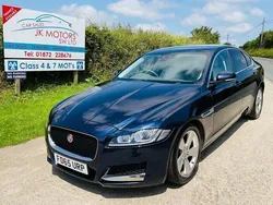 Blue Used 2015 Jaguar XF Portfolio Sedan | £7,995 (Fair price)