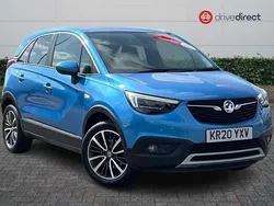 Blue Used 2020 Vauxhall Crossland X Elite SUV | £12,343 (Fair price)