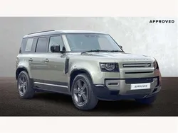 Pangea green Used 2023 Land Rover Defender HSE Dynamic SUV | £68,550 (Fair price)