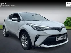 White Used 2022 Toyota C-HR SUV | £20,175 (Fair price)