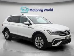 White Used 2023 VW Tiguan Allspace Life SUV | £25,650 (Fair price)