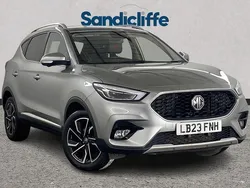 Metallic monument silver Used 2023 MG ZS Exclusive Sedan | £13,567 (Good price)