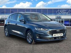 Blue Used 2023 Ford Focus Titanium Hatchback | £17,195 (A bit pricey)