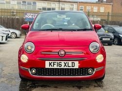 Red Used 2016 Fiat 500 Lounge Hatchback | £4,599 (Fair price)