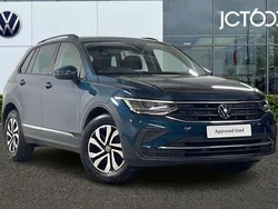 Blue Used 2022 VW Tiguan Active SUV | £22,247 (Fair price)
