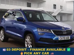 Blue Used 2020 Skoda Karoq SE L SUV | £11,599 (Fair price)