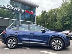 Blue Used 2024 Audi Q4 Sportback e-tron Sport SUV | £34,490 (Good price)