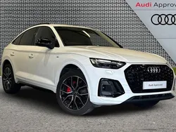 White Used 2022 Audi Q5 Sportback Comfort SUV | £39,795 (Expensive)