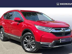 Crystal red Used 2021 Honda CR-V Hybrid SUV | £23,500 (Fair price)