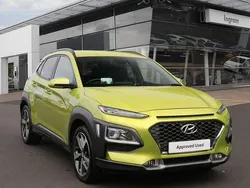 Yellow Used 2019 Hyundai Kona Premium SE SUV | £11,250 (Fair price)
