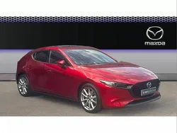 Red Used 2023 Mazda 3 Inclusive Hatchback | £19,187 (Fair price)