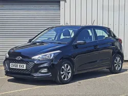 Black Used 2018 Hyundai i20 SE Hatchback | £7,200 (Fair price)