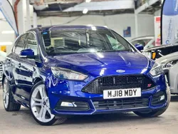 Blue Used 2018 Ford Focus ST Hatchback | £10,495 (Fair price)