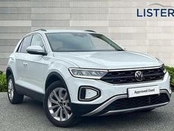 White Used 2024 VW T-Roc Match SUV | £20,461 (Good price)