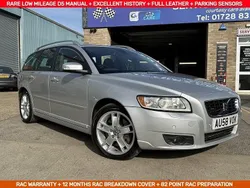 Silver Used 2008 Volvo V50 SE Lux Estate | £5,995