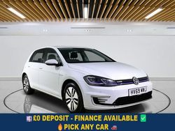White Used 2019 VW e-Golf Hatchback | £9,549 (Fair price)