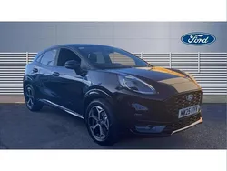 Black New 2025 Ford Puma Gen-E ST-Line SUV | £23,770