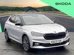 Brilliant silver metallic body / black magic pearl effect roof Used 2023 Skoda Fabia Monte Carlo Hatchback | £16,822 (A bit pricey)
