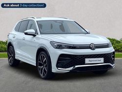 White Used 2024 VW Tiguan R-line SUV | £34,091 (Expensive)