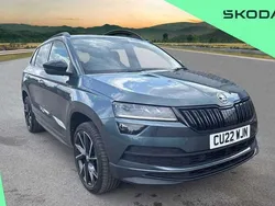 Grey Used 2022 Skoda Karoq SportLine SUV | £22,200 (Fair price)
