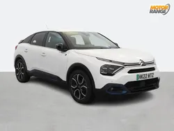 White Used 2022 Citroën e-C4 Shine Hatchback | £12,695 (Fair price)
