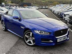 Blue Used 2017 Jaguar XE R-Sport Sedan | £9,495 (Fair price)
