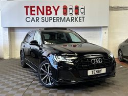 Black Used 2021 Audi Q7 Black Edition SUV | £39,296 (Fair price)
