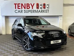 Black Used 2021 Audi Q7 Black Edition SUV | £39,296 (Fair price)