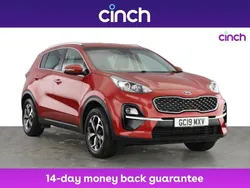 Red Used 2019 Kia Sportage 2 SUV | £12,999 (Good price)