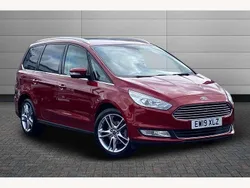 Ruby red Used 2019 Ford Galaxy Titanium X MPV | £17,995 (A bit pricey)