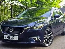 Blue Used 2015 Mazda 6 Inclusive Estate | £7,690 (Fair price)
