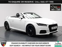 White Used 2017 Audi TT Roadster S-Line Cabriolet | £14,480 (Fair price)