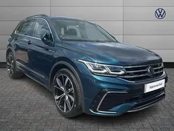 Blue Used 2023 VW Tiguan R-line SUV | £28,380 (Fair price)