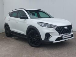 White Used 2020 Hyundai Tucson N Line SUV | £17,698 (A bit pricey)