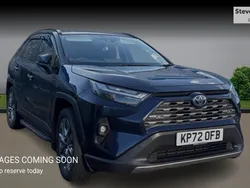 Blue Used 2022 Toyota RAV4 Hybrid SUV | £29,508 (A bit pricey)