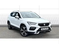 White Used 2021 Seat Ateca SE Technology SUV | £14,861 (Fair price)